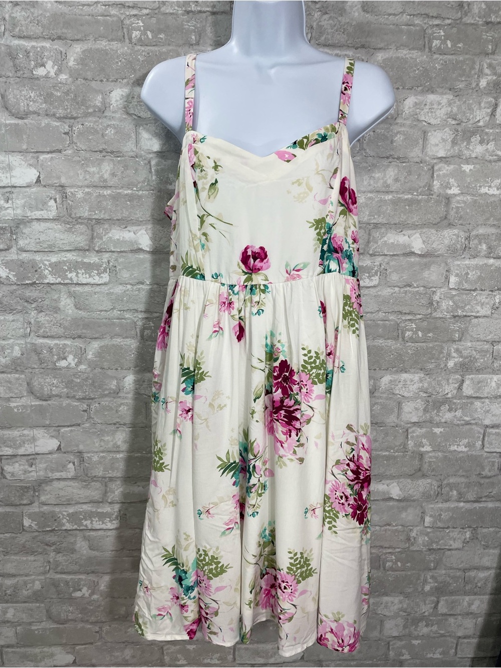 Torrid Mini Challis High-Low Skater Dress